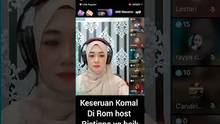 live di Rom host ristinna yg baik hati