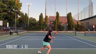 Tennis - NTRP 3.5C Guy vs NTRP 4.5C Girl