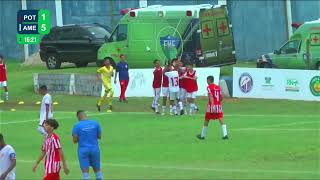 POTIGUAR 2 × 7 AMÉRICA GOLS CAMPEONATO POTIGUAR SUB 15 2024