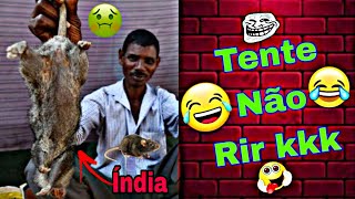 🔴 As Piores Comidas de RUA de Toda ÍNDIA😱🤢 / #foodindia #tentenaorir #videosengraçados