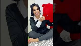 Pretty arab woman red feet