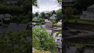 📍Monschau from top view #Lovely #village #monschau #germany #beautifulvillage #villagevibes #köln