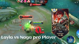 LAYLA VS YU ZHONG❗BUILD ONE SHOT ENEMY DELETE! GAME SO HARD | build top 1 global Layla