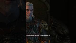 Geralt pyta o dziurę w ścianie #wiedźmin #gry