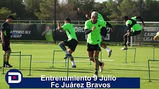 Entrenamiento 9 Julio Fc Juárez Bravos