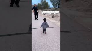 Leading by example. #funny #fatherandson #fitness #toddlers #toddlerlife #walking #running