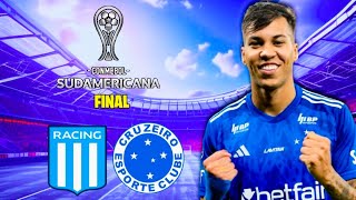 O REI DA CAVADINHA VOLTOU!😂 FINAL DA COPA SUDAMERICANA CRUZEIRO X RACING