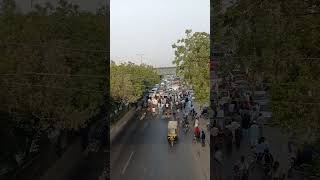 Hafiz Naeem ur Rehman asked karachiites to stop their vehicles@aikaampakistani9944