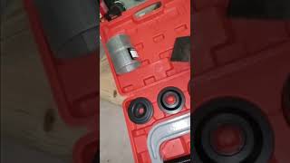 nissan sentra pressing out the upper transmission rubber mount