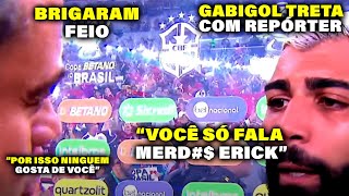 TRETA FEIA! GABIGOL BRIGA COM REPÓRTER DA GLOBO APÓS O JOGO DO FLAMENGO X FLUMINENSE