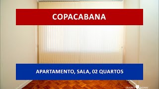 AP0389 - Aluga-se -  Copacabana - POSTO 6 - Lindo apartamento, sala, 2 quartos com armários!