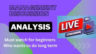 Tata Motor's Management discussion analysis in Tamil | #sharemarket #tamilinvestor #livestream