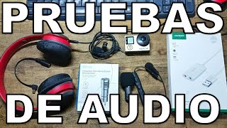 Probando microfonos y mejorando el audio de Youtube