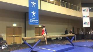 Emily Karay- Beam- 2015 Brestyan's Las Vegas Invitational- 9.450