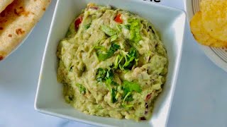 Quick and Easy Guacamole  Recipe | Avocado Dip |  How To Make Guacamole | Healthy Avocado Recipe