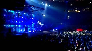 David Guetta - Without You ft. Usher + Afrojack RED [ x-mas ] Party @ Stožice Ljubljana 2011