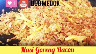 NASI GORENG BACON // Resep Nasi Goreng Bacon yang gampang banget bikinnya.