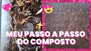 Composto para alimentar as minhocas gigantes africanas