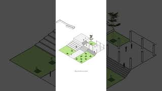 architectural concept animation #architecture #motiongraphics #aftereffects #concept