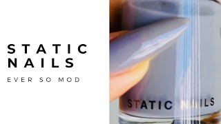 Static Nails (Ever So Mod) Nailpolish Demo | Oh Happy Mei