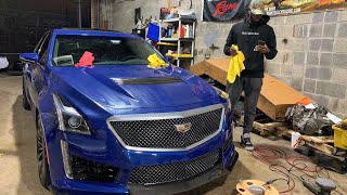 2019 CTS-V gets detailed