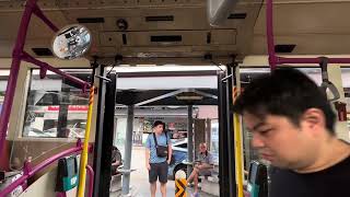 SBS Transit Scania K230UB (Euro IV Batch 2) (Quintuple, with Details) Doors Opening & Closing