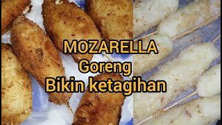 BIKIN Cemilan !! MOZARELLA SOSIS GORENG ala mama yousef