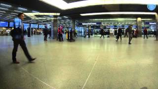 GoPro test St Pancras Station London - 40 minutes in 40 seconds