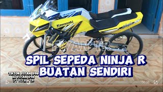 Sepil sepeda ninja r buatan sendiri