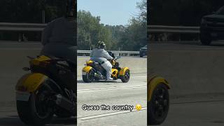 Есть идеи, в какой стране такие персонажи?😉 #travel #funnyvideo #bike #yellow