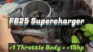 FB25 Supercharger Part 11: Reclaiming Boost