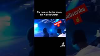 The moment davido bring out Wizkid to stage watch out and subscribe to my channel for more videos 🙏