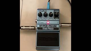 Digitech Hyper Phase - Stereo Phaser Demo