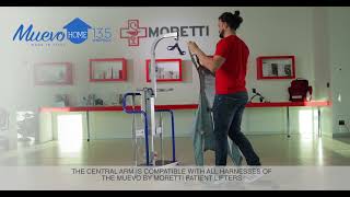 Muevo HOME by Moretti - The lifter for transferring and lifting the patient at home