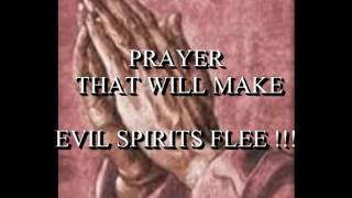 PRAY AGAINST EVIL SPIRITS