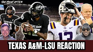 Texas A&M-LSU Reaction: Marcel Reed SHINES & Garrett Nussmeier IMPLODES | 14 Texas A&M Beats 8 LSU