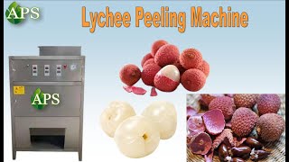 Lychee And Longan Peeling Machine In India