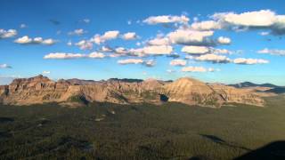 timelapse clouds over buttes