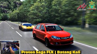 Proton Saga FLX | Batang Kali | Asseto Corsa #logitechg29 #simracing #g29