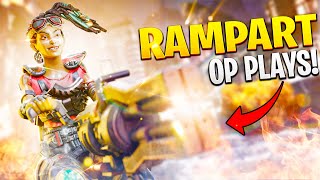 OP Plays With Rampart - Just Apex Legends WTF & Funny Moments #32