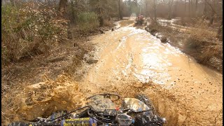 Muddy Ride At River Run ATV Park | TRX 450