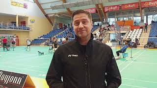 Bayjonn Premium Cup Seniors - Jacek Niedźwiedzki - Badminton Sopot - 2024.01.28