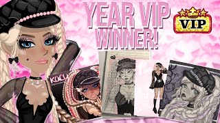 YEAR VIP ART CONTEST WINNER!! 🎨🩷 | Reviewing Art Submissions and Picking the Winner!