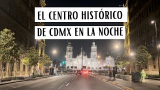 Así es el Centro Histórico de CDMX por la noche + taquería al sur de la CDMX que DEBES CONOCER 🤩🤤