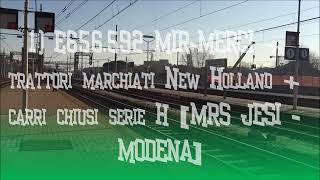 Il merci dei trattori "New Holland" & di CFI alla stazione di Rimini! [HD 1080p]