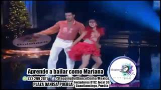 LATIN LOVER Y MARIANA BAILANDO MERENGUE EN REYES DE LA PISTA