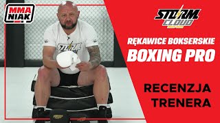 Rękawice bokserskie StormCloud Boxing Pro - recenzja - co sądzi o niej trener?