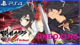 Senran Kagura Burst Re:Newal PS4 unboxing