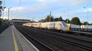 *BRAND NEW* Class 800 800012 passing Arlesey 1