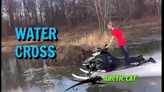 Arctic Cat 600 & 800 Water Cross | Vlog 2